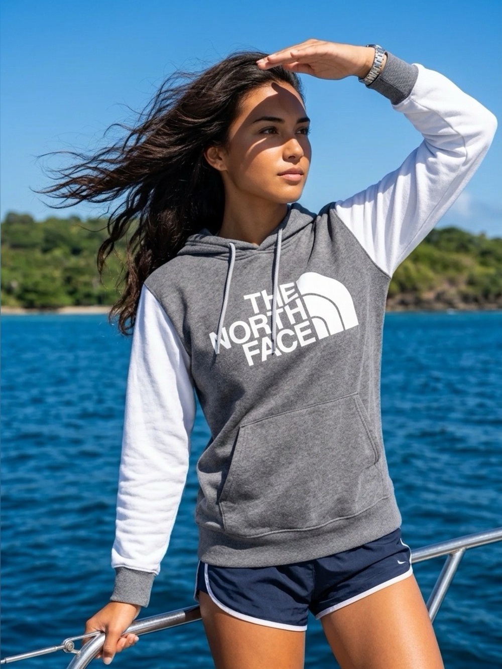 The North Face - Upcycled Hoodie Sweatshirt